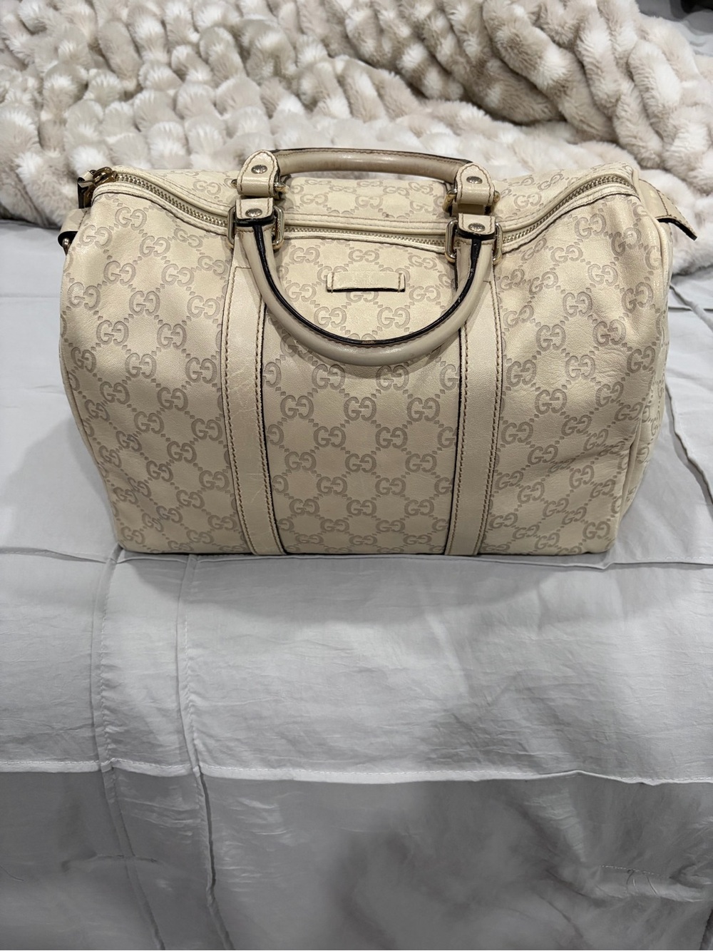 Gucci GG Guccissima leather. Boston Bag